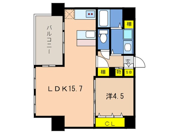 ＨＭレジデンスの物件間取画像